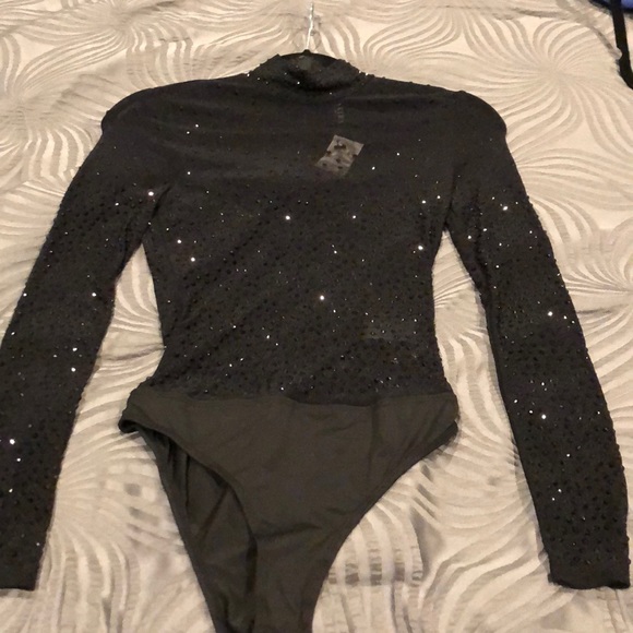 AKIRA Tops - Black body suit